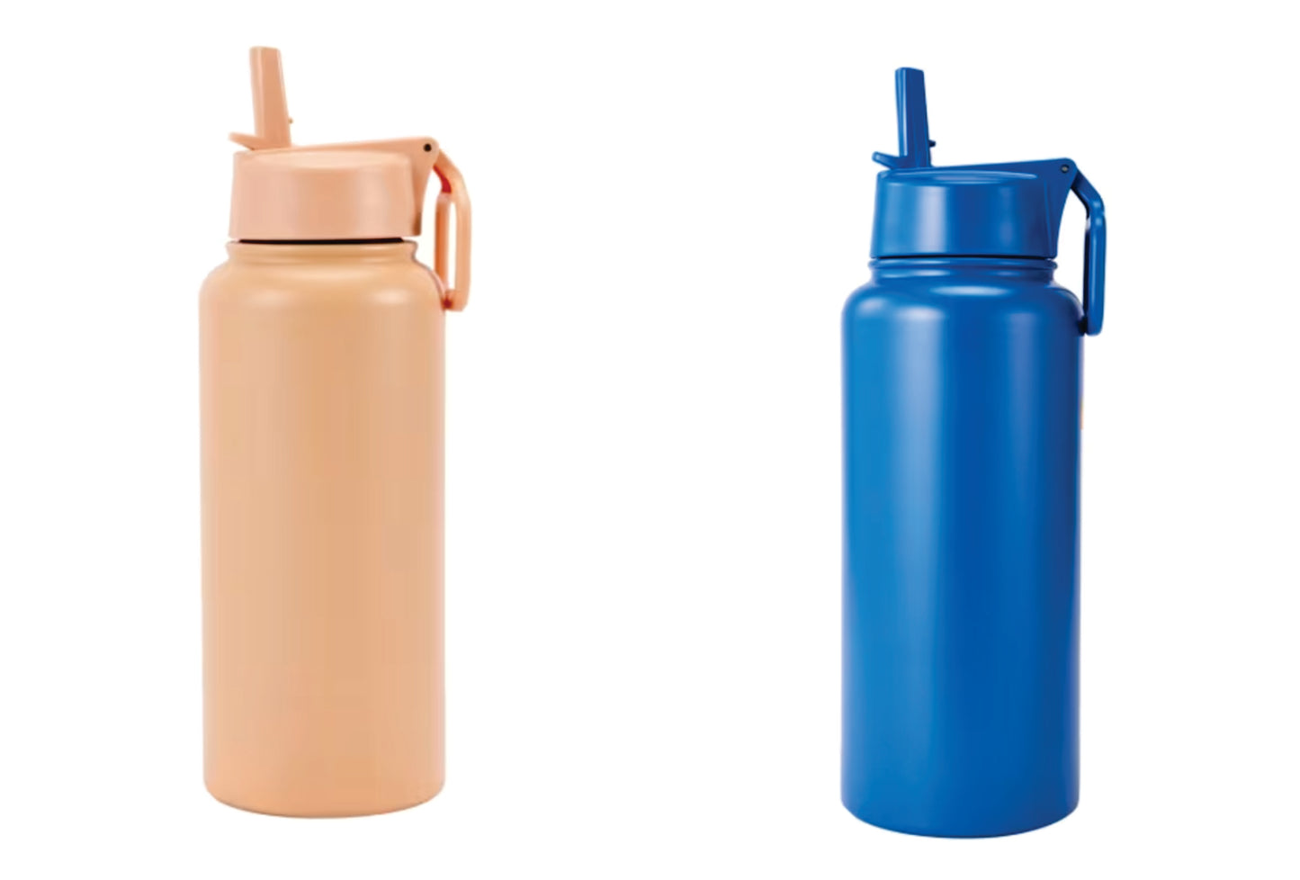 drink bottle orange blue