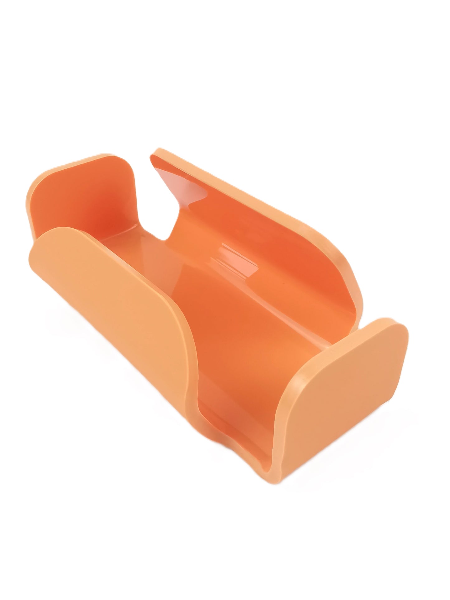 orange acrylic holder