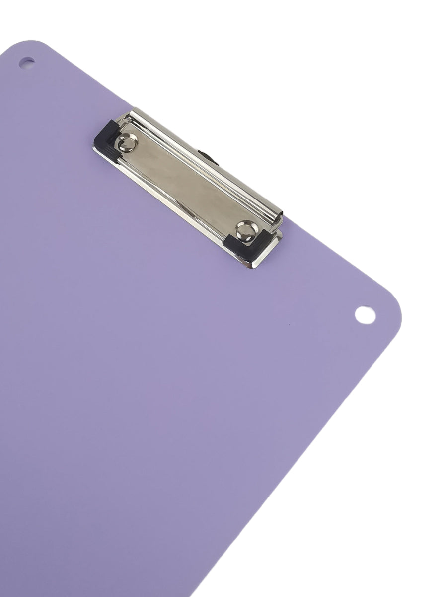 acrylic clipboard with pen holder, A4 size, multi colors