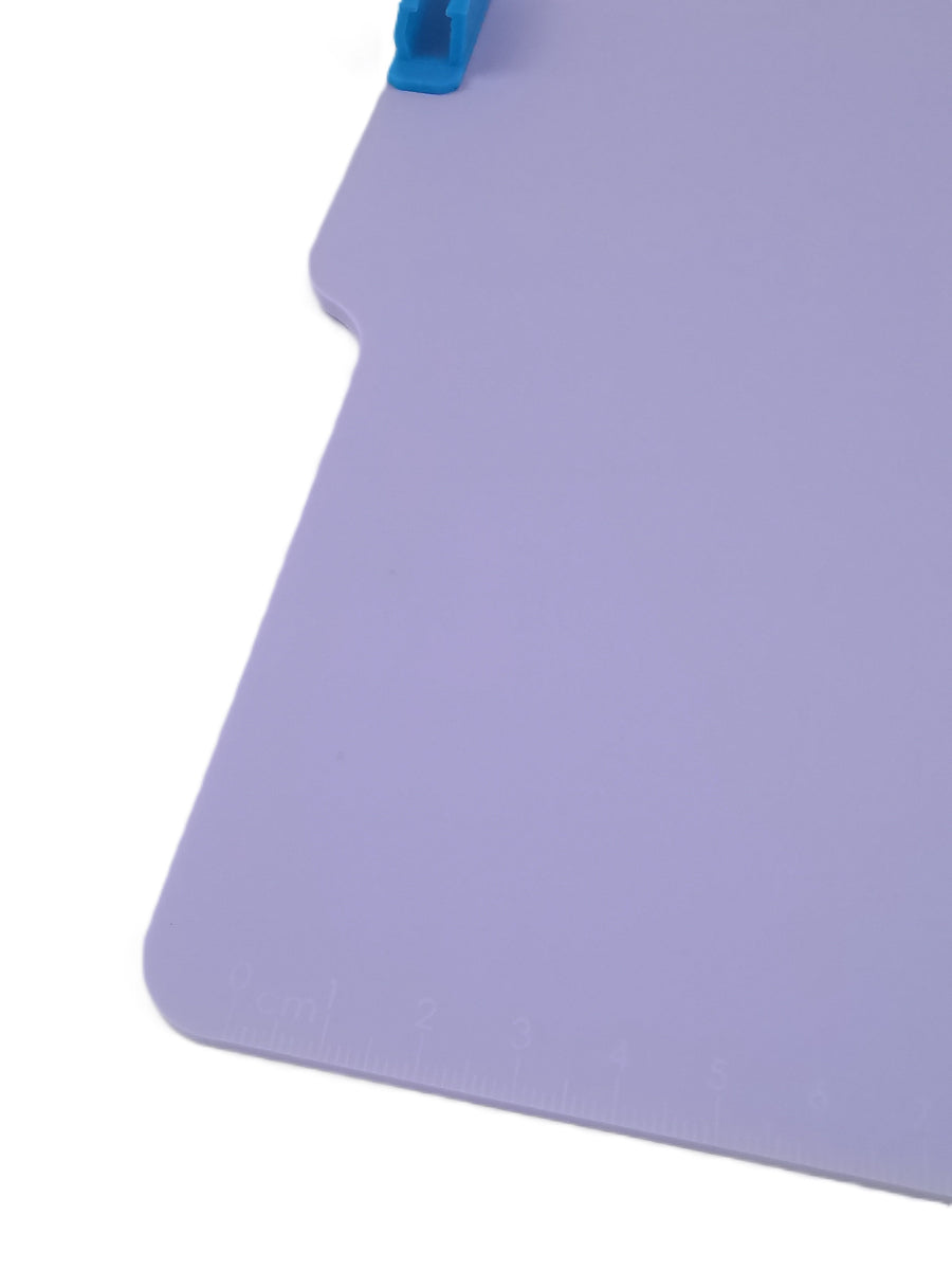 acrylic clipboard with pen holder, A4 size, multi colors