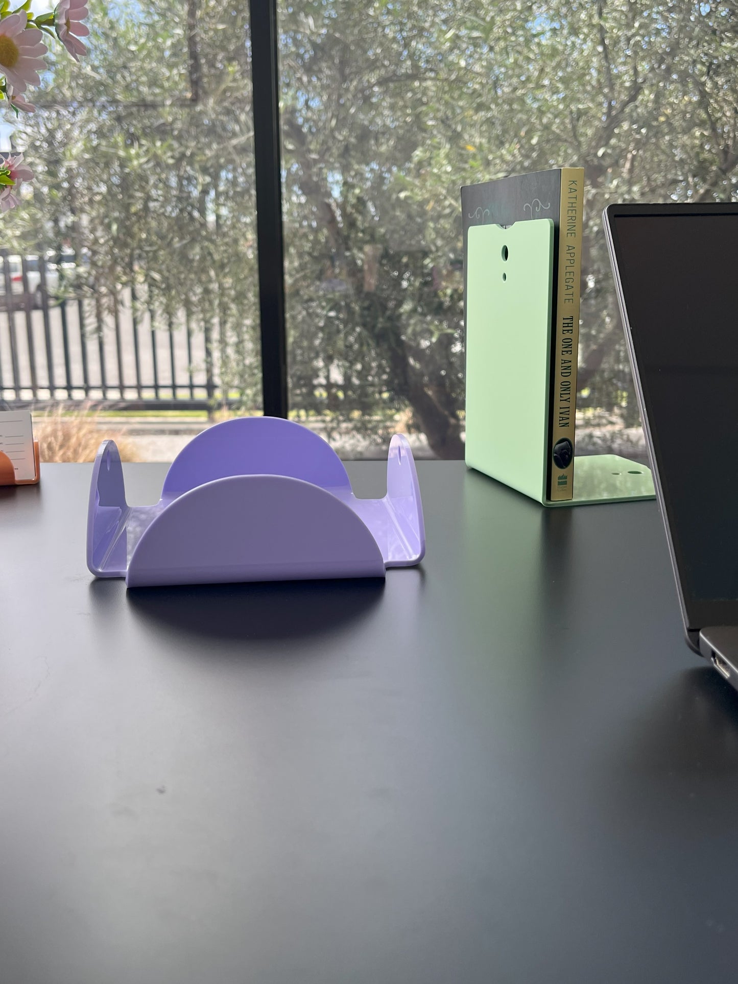 acrylic napkin holder open design