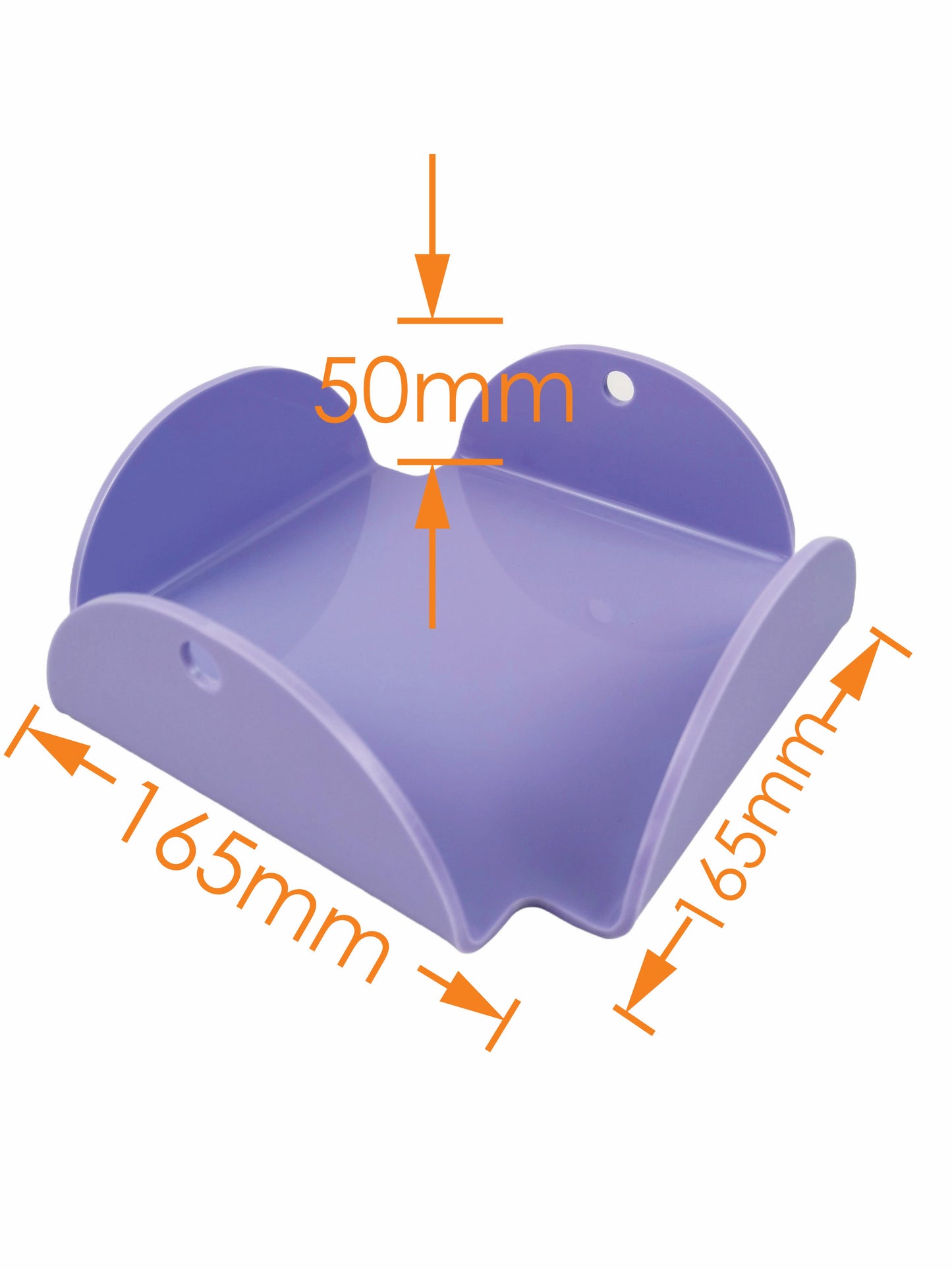 acrylic napkin holder size