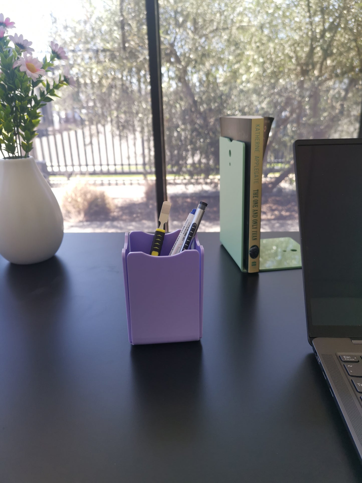 pen cup realistic view