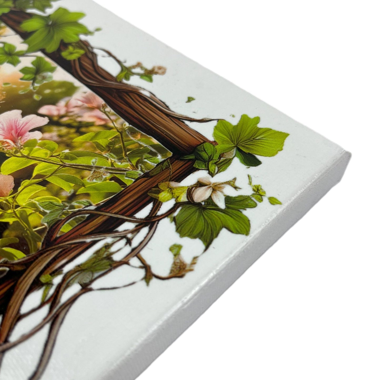 square canvas printing with thin frame