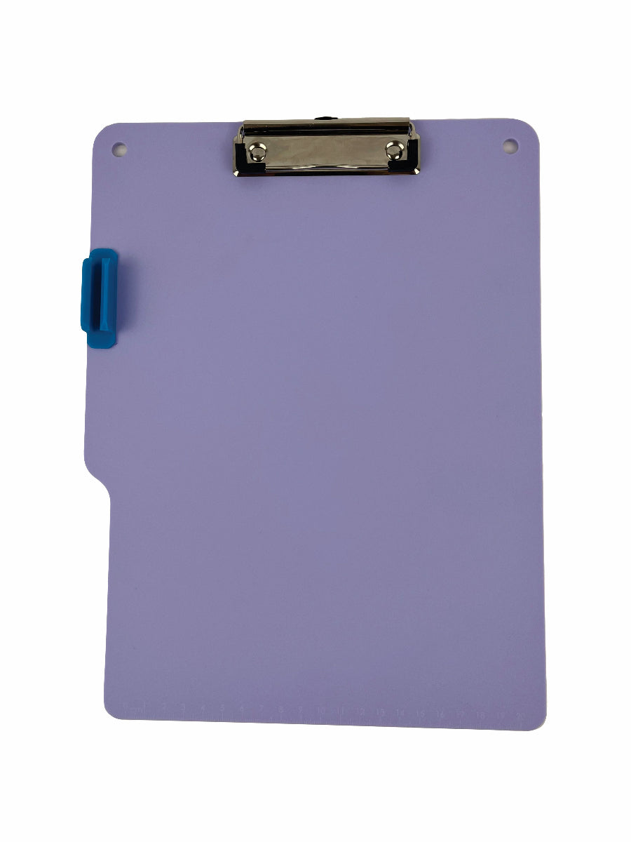 acrylic clipboard with pen holder, A4 size, multi colors