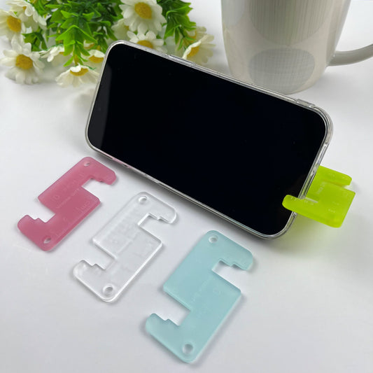 acrylic portable phone stand for landscape view