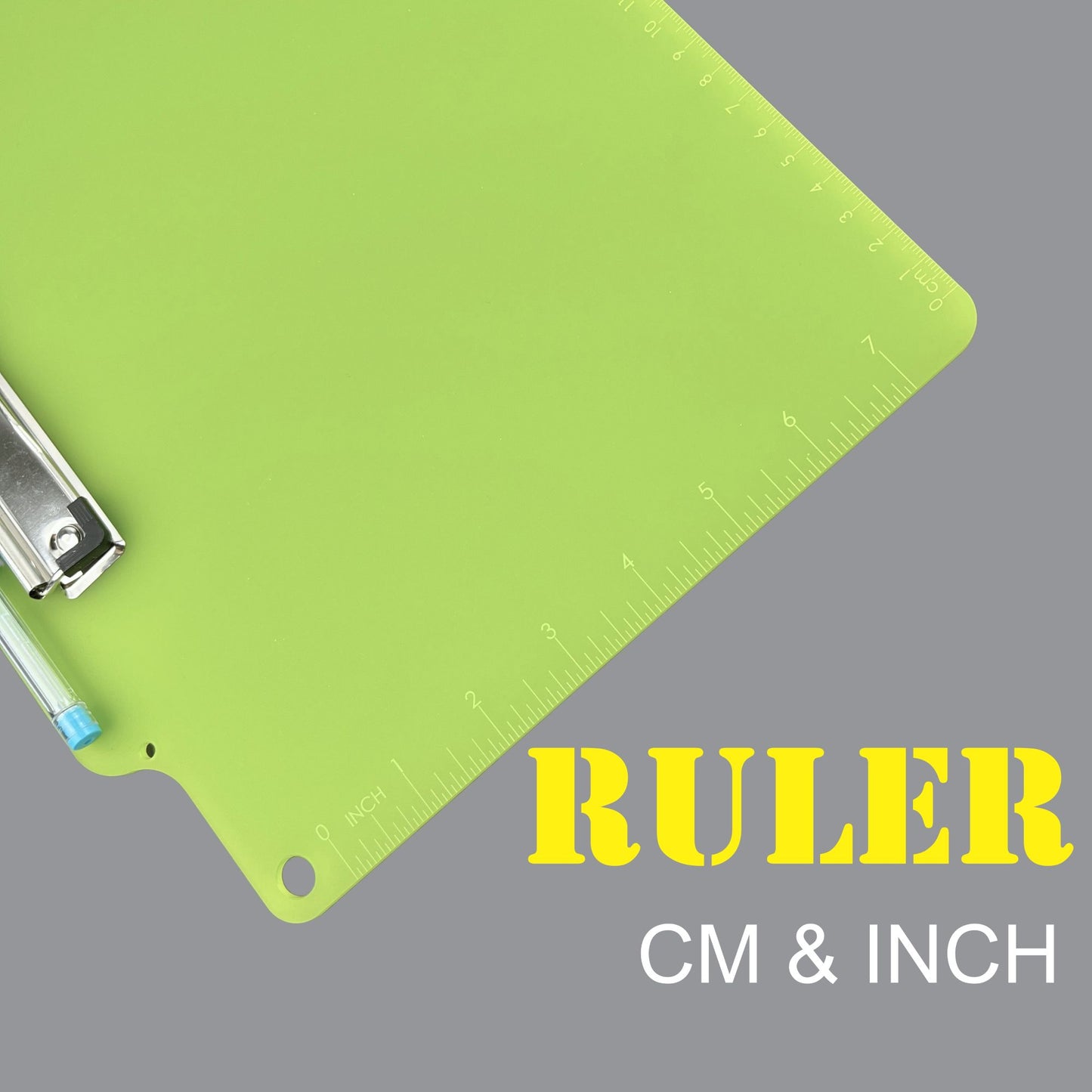 亚克力写字板，带笔插，A4尺寸，多种颜色可选