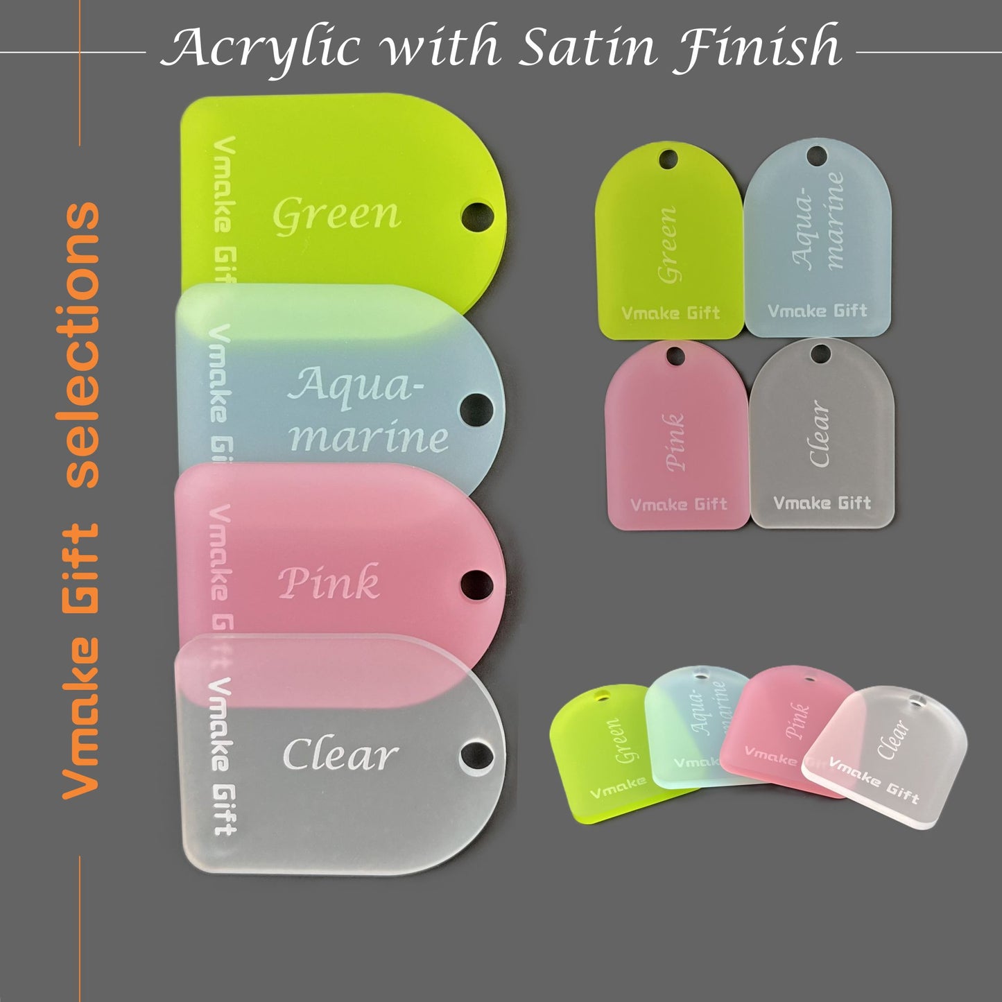 acrylic portable phone stand for landscape view