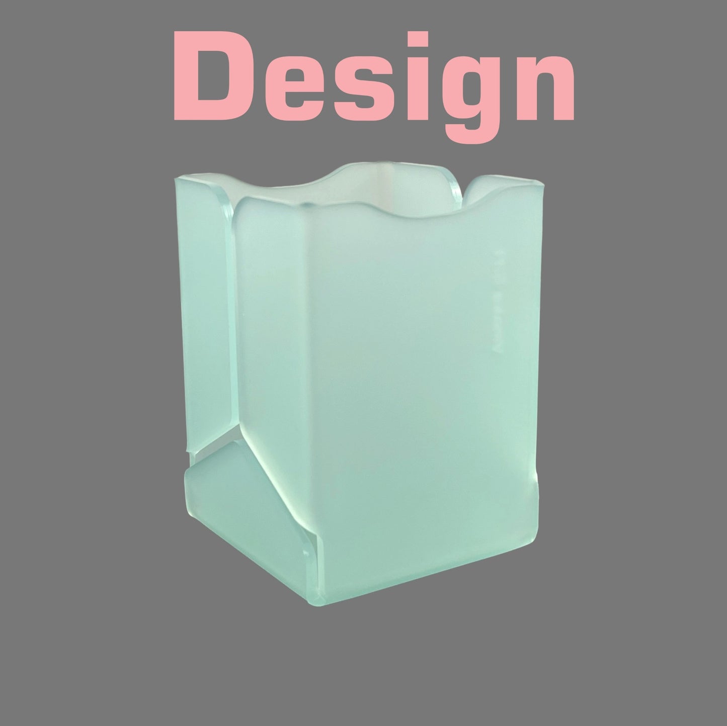 pen cup | 3mm clear acrylic pen holder | pencil holder