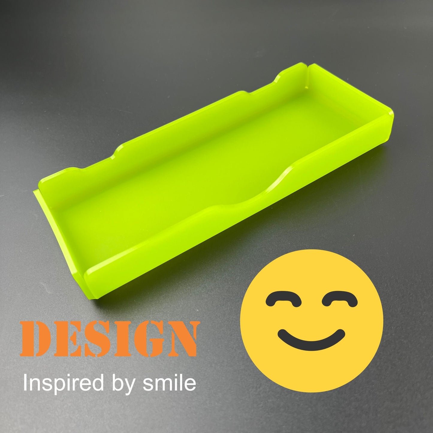 acrylic pen pencil tray holder