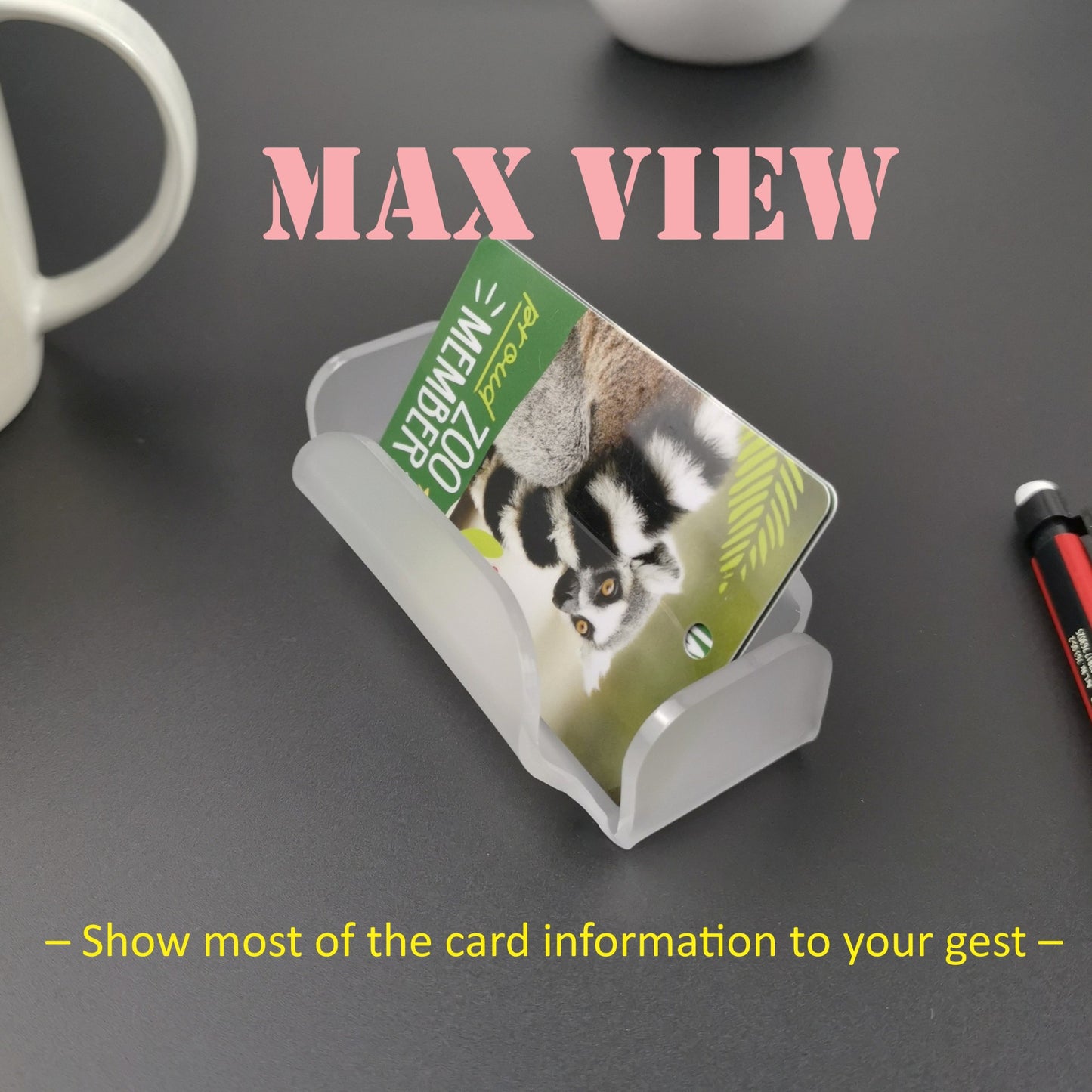 名片夹，亚克力小卡片夹