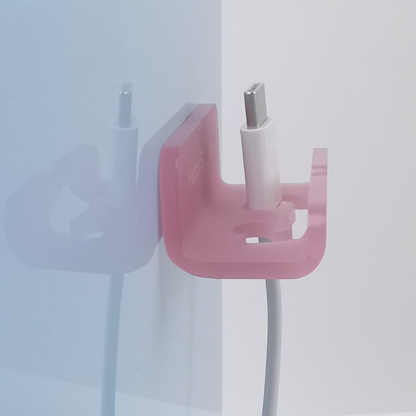 charging cable holder | 3mm Clear acrylic cable organizer