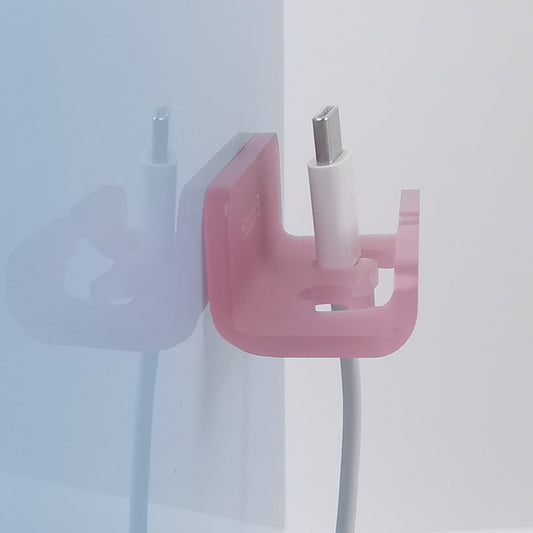 charging cable holder | 3mm Clear acrylic cable organizer