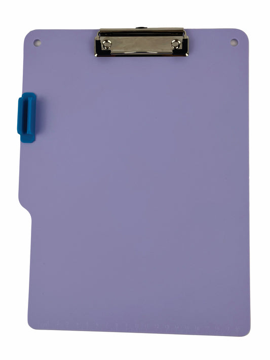 acrylic clipboard with pen holder, A4 size, multi colors