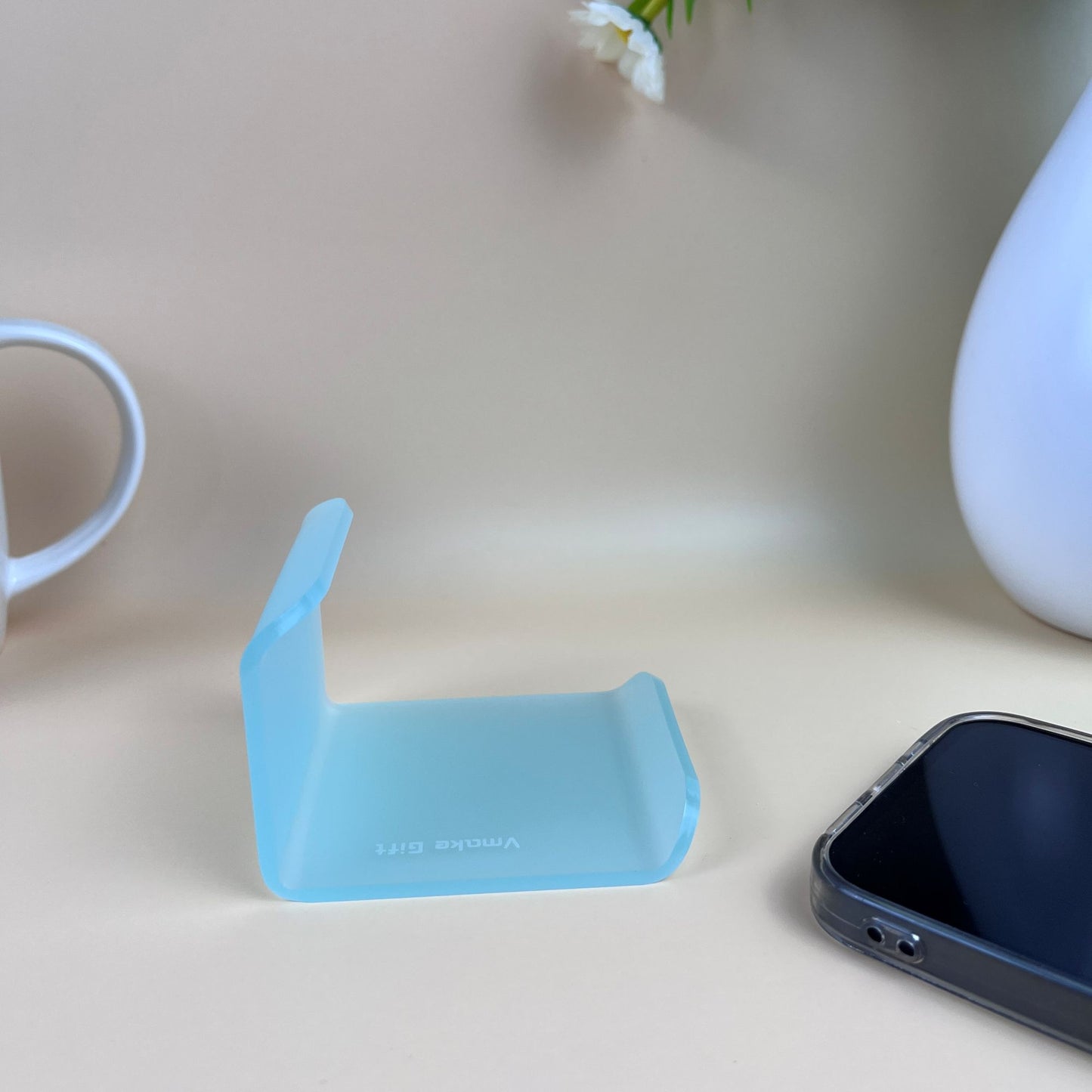 phone stand with double view angle 40 and 65 degree