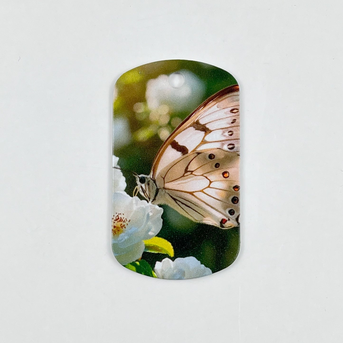 custom print photo on stainless steel keychain pendant