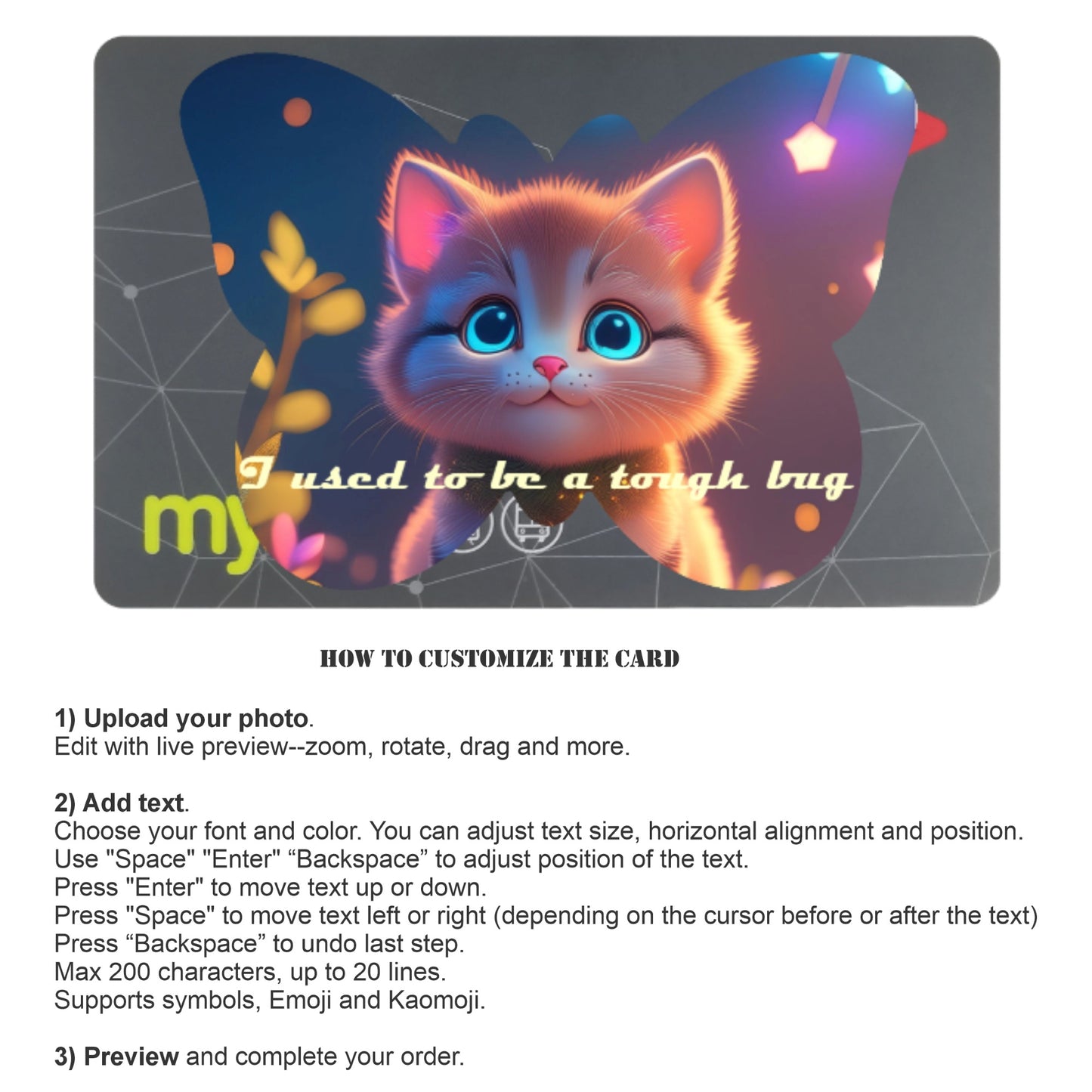 在Myki卡上定制打印照片