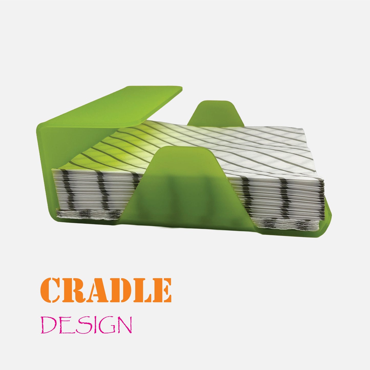 acrylic napkin holder desk tray