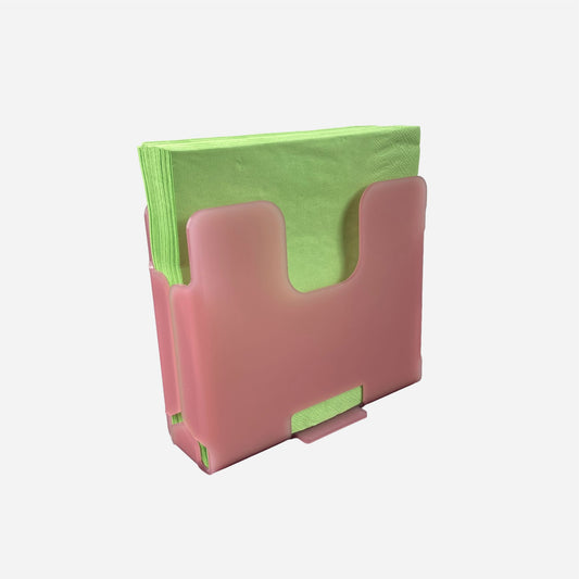 acrylic napkin serviettes holder | upright slim design
