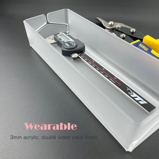 3mm acrylic organizer drawer