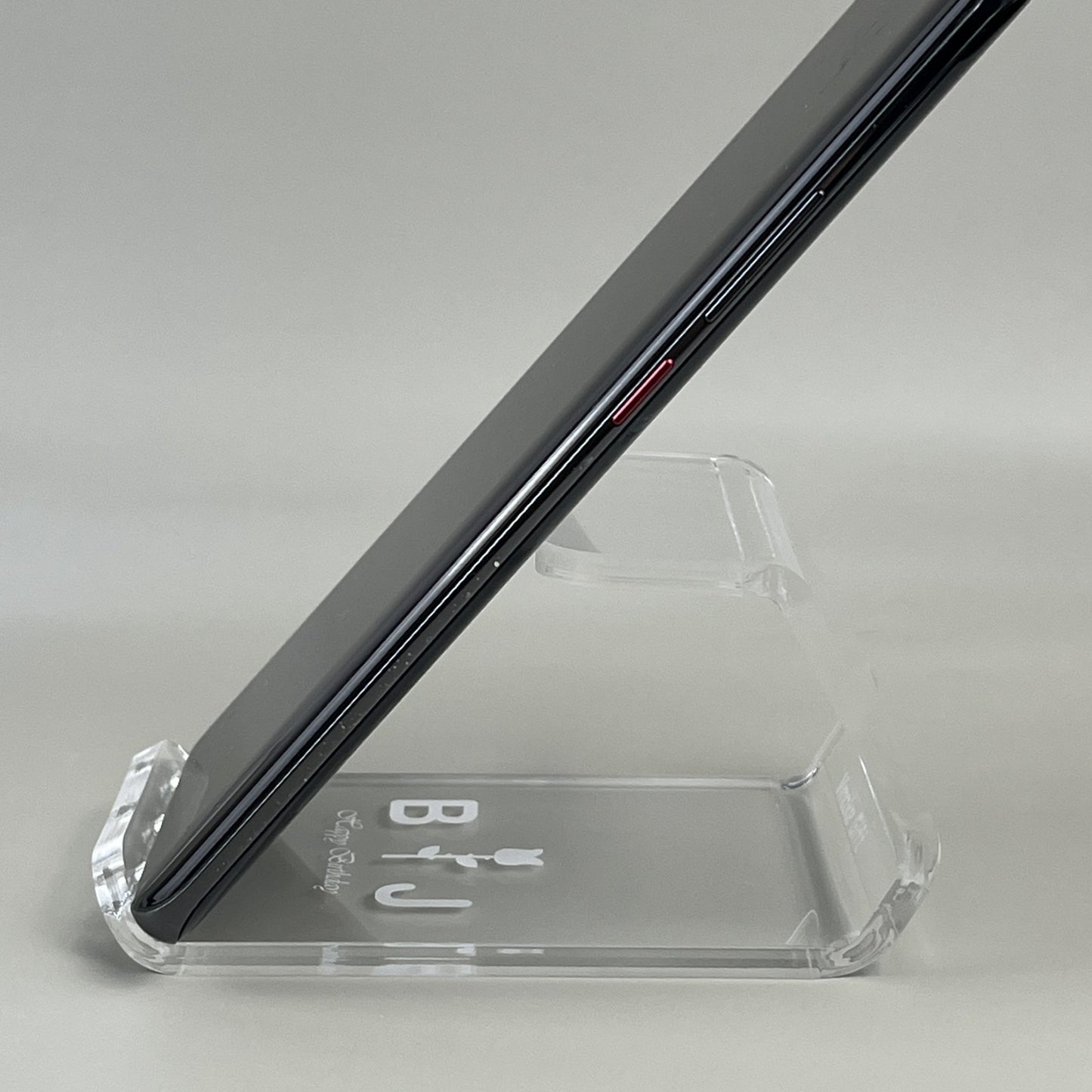 phone stand holder 4mm clear acrylic with custom engraving