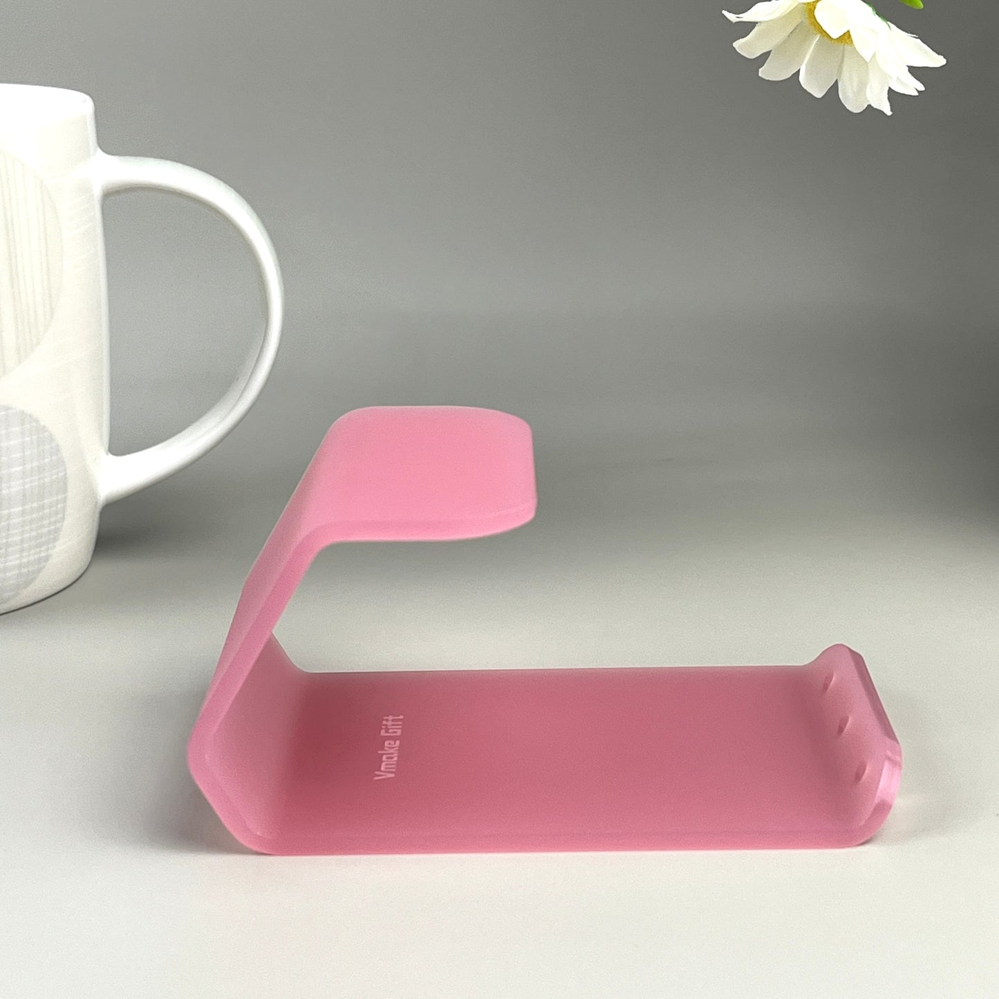 phone stand holder 4mm clear acrylic with custom engraving