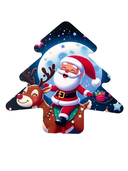 xmas tree photo frame