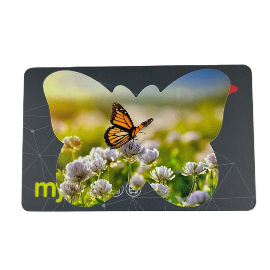 Custom print photos on myki card personalized sticker substitute