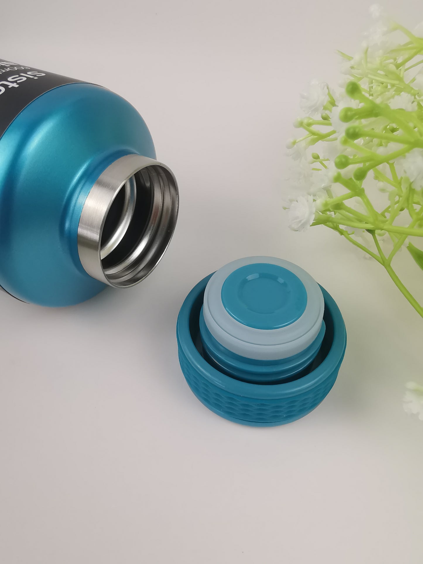 sistema blue drink bottle detail
