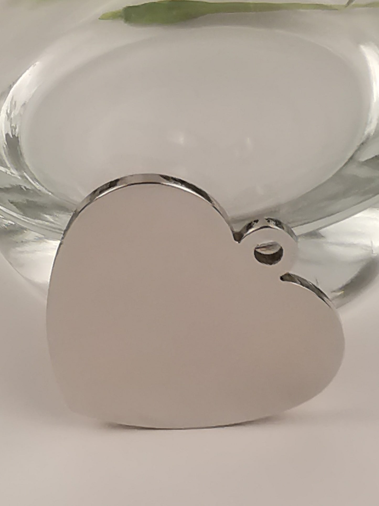 Stainless steel heart vmake