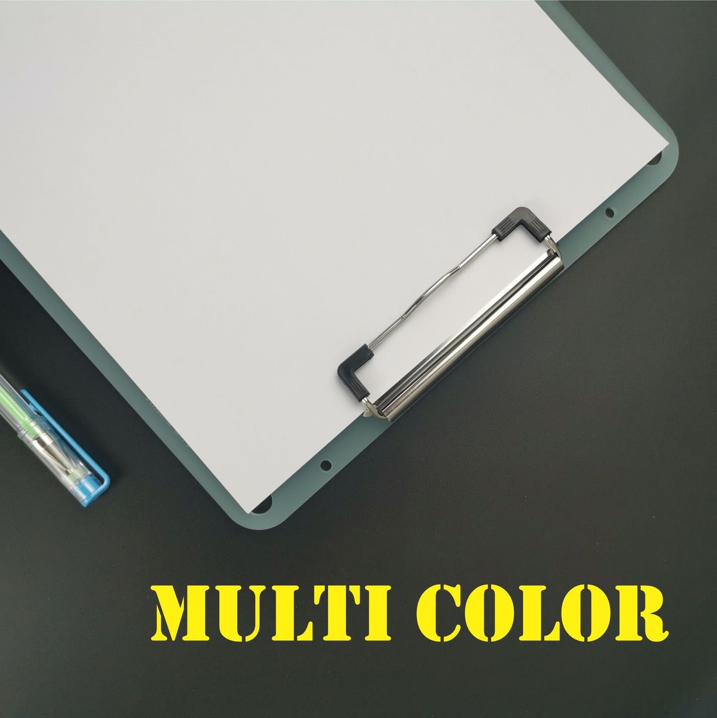 亚克力写字板，带笔插，A4尺寸，多种颜色可选
